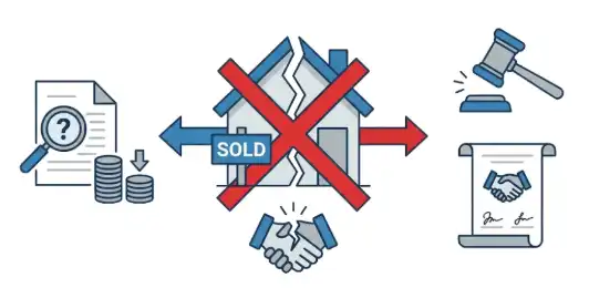 What are the most common reasons real estate deals fail to close in Ontario, and what legal remedies do buyers and sellers have?