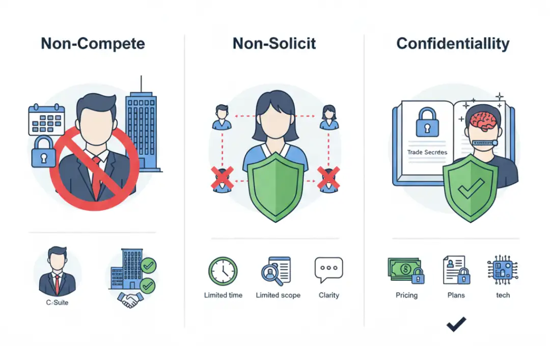 The 2025 Guide to Ontario Employment Contracts: Non-Competes, Non-Solicits, and Confidentiality
